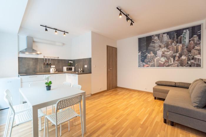 Brand new two room apartment #26 with free secure parking close to center