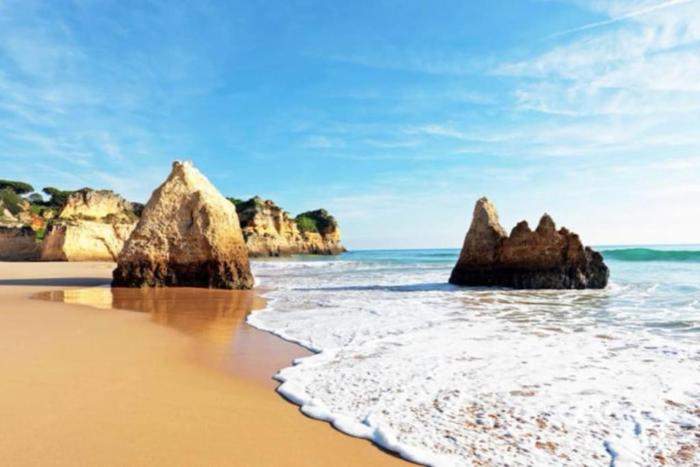 Apartamento encantador com piscina