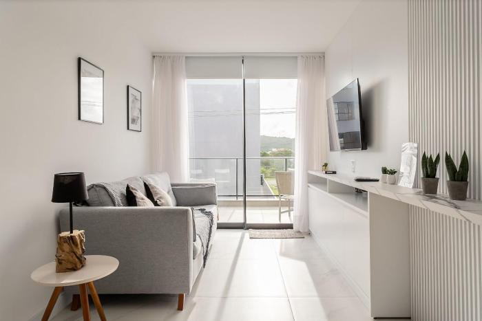 WI-FI 100MB | Rooftop com Piscina em Jurerê #JA23