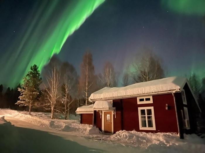 Bogärdan, cozy cabin by the Luleå River