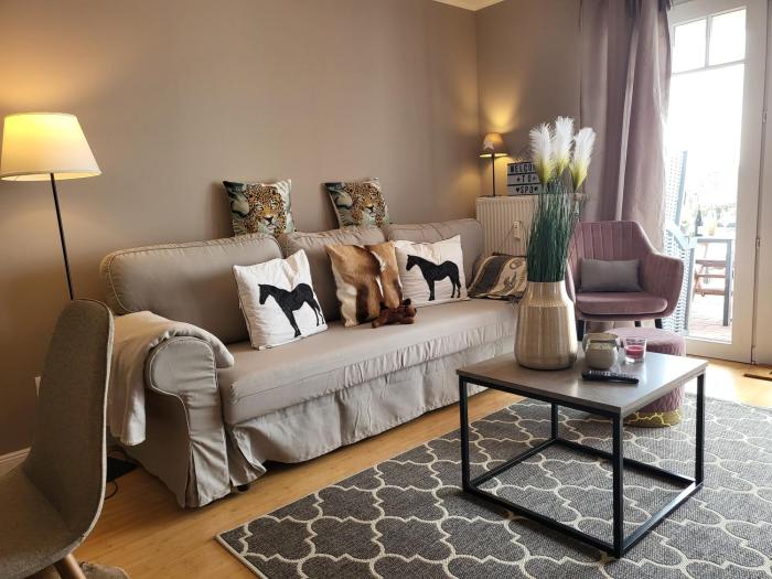 Ferienwohnung Deichglück - Direkt am Böhler Sandstrand