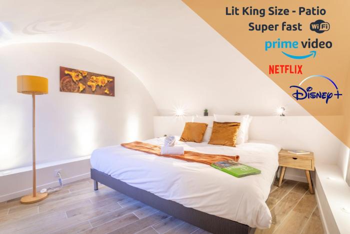 Sainte Baume - Patio - Linge de qualité - Fibre - Confort - Cœur de Ville