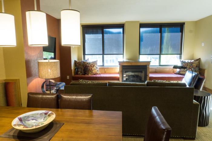 Grand Summit Mountainside Next to Red Pine Gondola