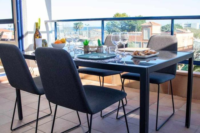 Coqueto apartamento con vistas al mar
