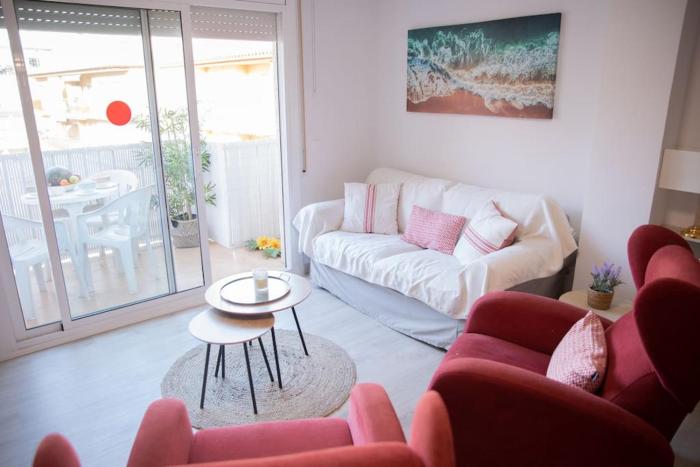 Luminoso y espacioso piso a 5 min andando del mar