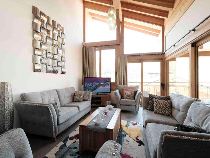 Chalet avec accès pistes, sauna et cheminée, 6 chambres - FR-1-344-411
