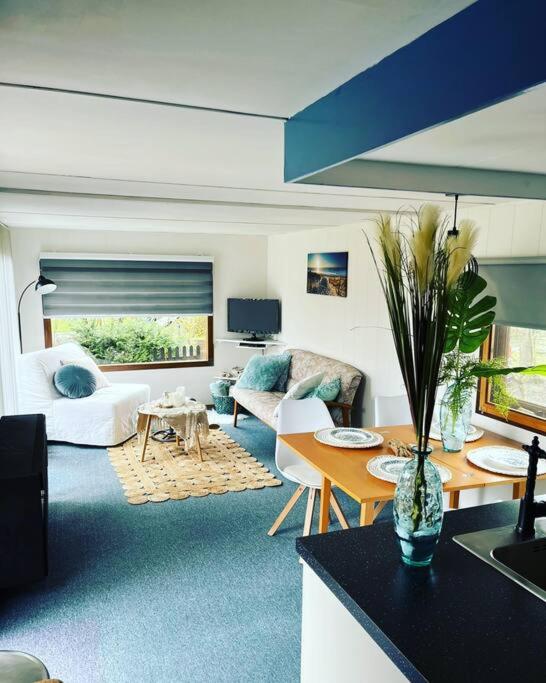 Knus chalet met zwembad en sauna