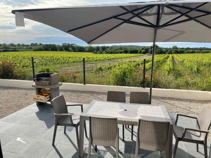 Villa aux bords des vignes