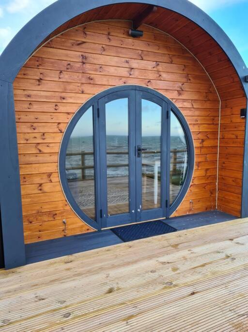 Spring Tide Cliff Top Glamping Pod with direct Sea Views