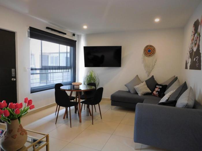 #1 Cozy depa Aeropuerto Estadio GNP -Foro Sol-