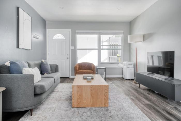 San Mateo 1BR w pool wd easy access to 101 SFO-1131