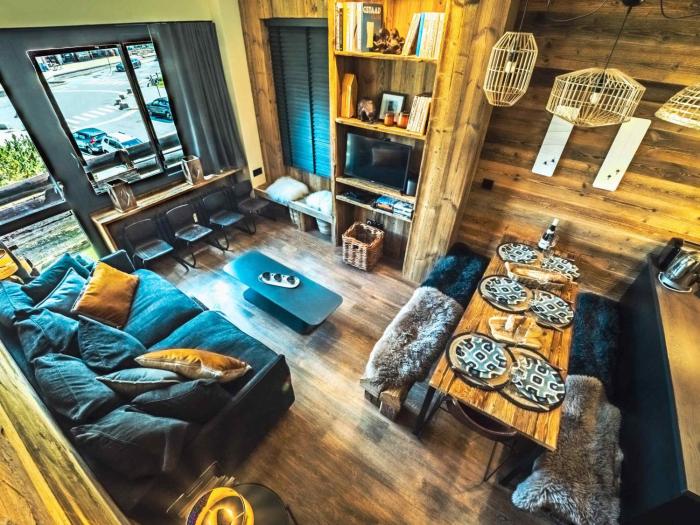 Duplex rénové à Tignes - 6 pers, balcon, proche pistes et commerces - FR-1-502-366