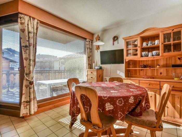 Studio calme avec cabine, terrasse et parking – Centre des Gets à 2 pas, 4 pers. - FR-1-685-56