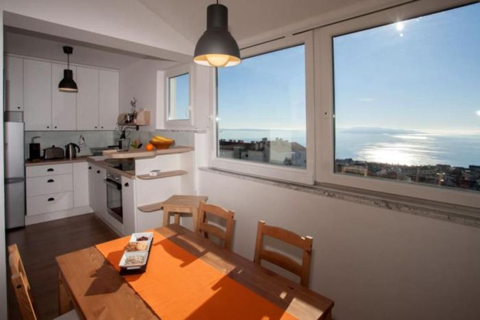 Kastav sea view apartment