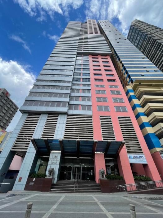 Pearl Of The Orient Tower, in front of US Embassy