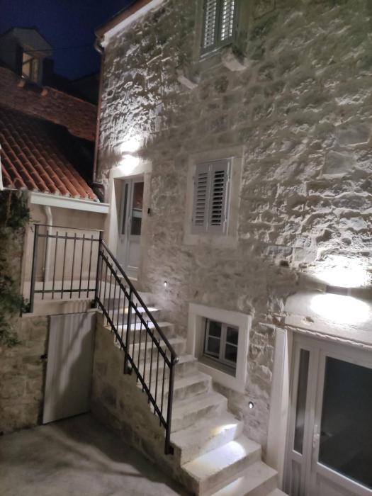 The center of Split, renovated stone house