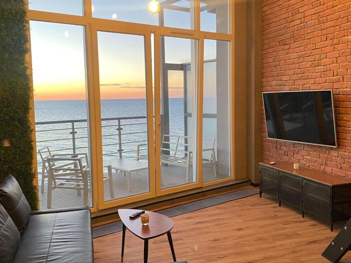 Penthouse for 4 people with sea view