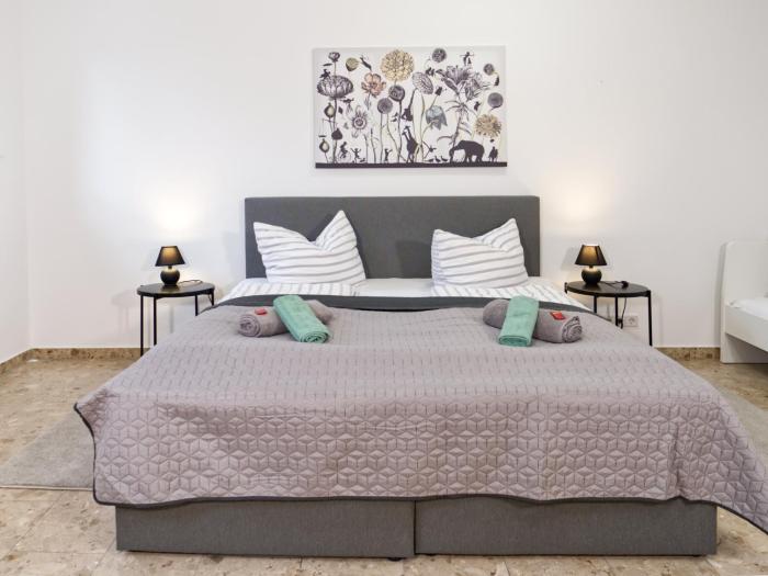 BohnApartments Elisa - Wohlfühlapartment mit 2 Parkplätzen und 3 Schlafzimmern - WLAN - Vollausstattung