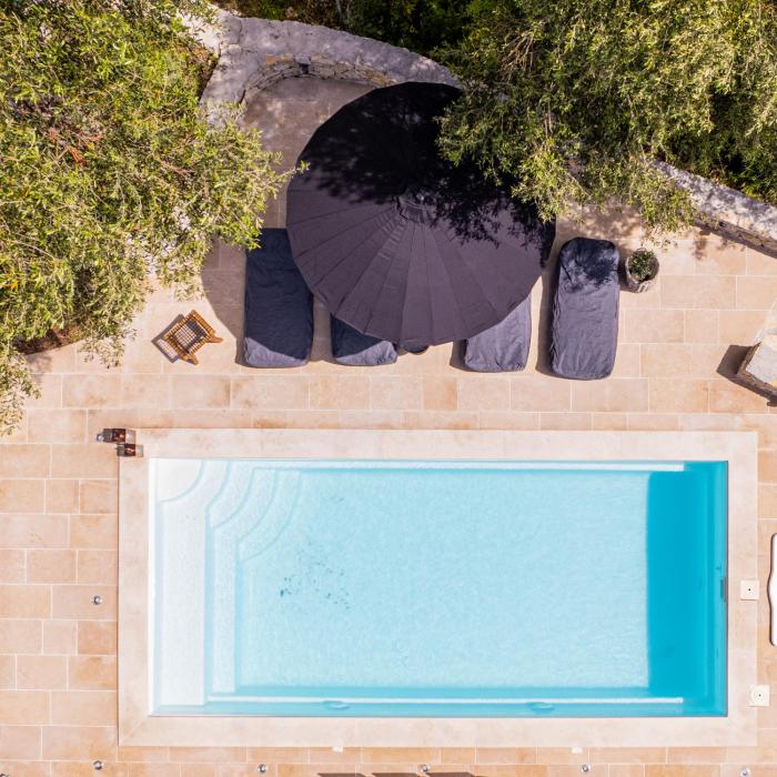 Entire Filitsas Stonehouse in Paxos with pool