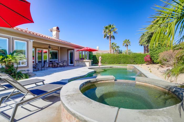 1 Mi to Coachella Home with Pool and Furnished Patio