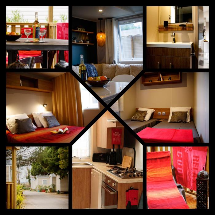 Mobil Home-Sa Palomera- Camping Mar Estang-Canet en Roussillon 66140