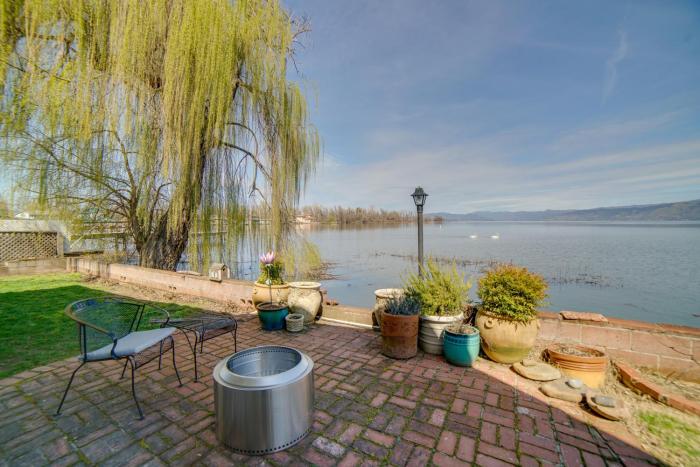 Waterfront Lakeport Rental Home with Private Dock!