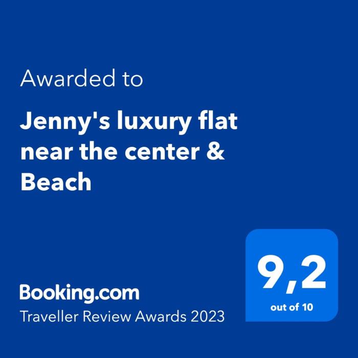 Jennys luxury flat near the center & Beach