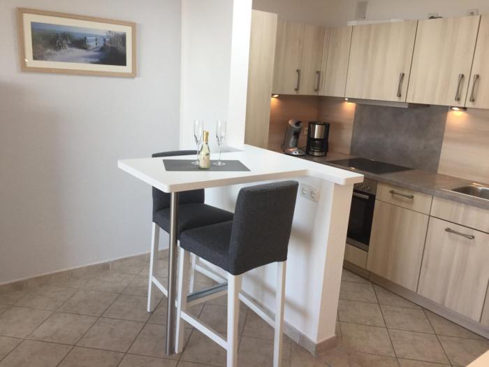 Nautilus, Ferienwohnung 12 inkl Strandkorb