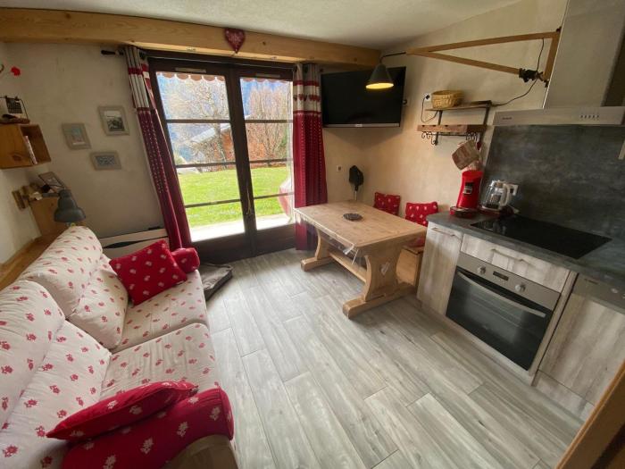 Superbe studio avec terrasse près des pistes à Châtel - FR-1-693-96