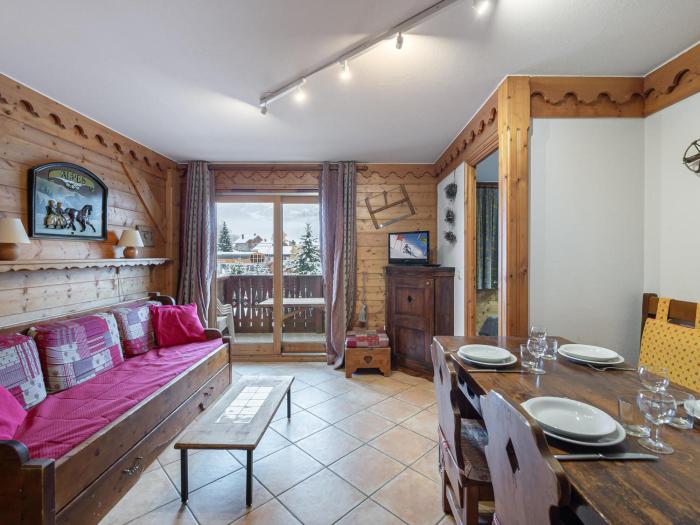 Appartement cosy à Méribel Village, accès piscine - FR-1-566-51