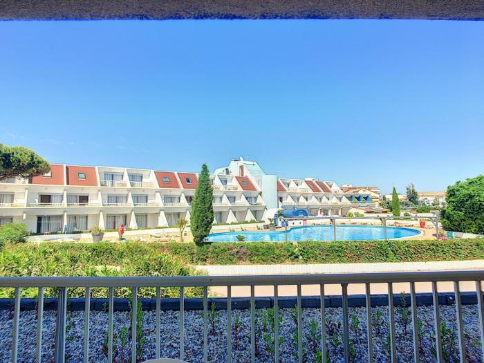 Appartement Lumineux F2 Proche Mer - 6 Couchages, Parking Privé, Animaux Admis - Carnon Ouest - FR-1-715-54