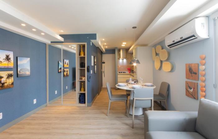 Estiloso e Pertinho da Praia. Lazer e Trabalho