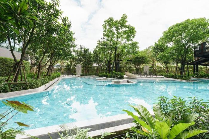 4-Ideo New Rama 9 游泳池公寓 二房二卫WiFi