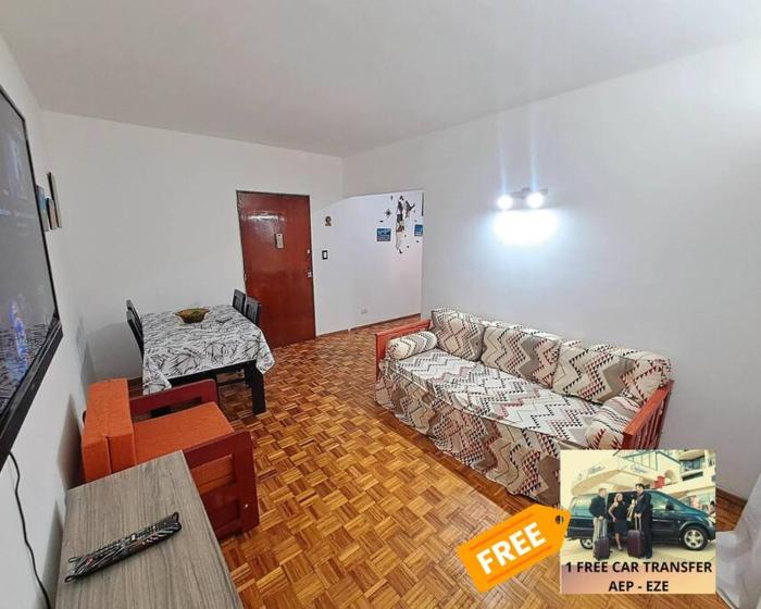 Cómodo y completo apartamento en Buenos Aires ideal grupos grandes familias