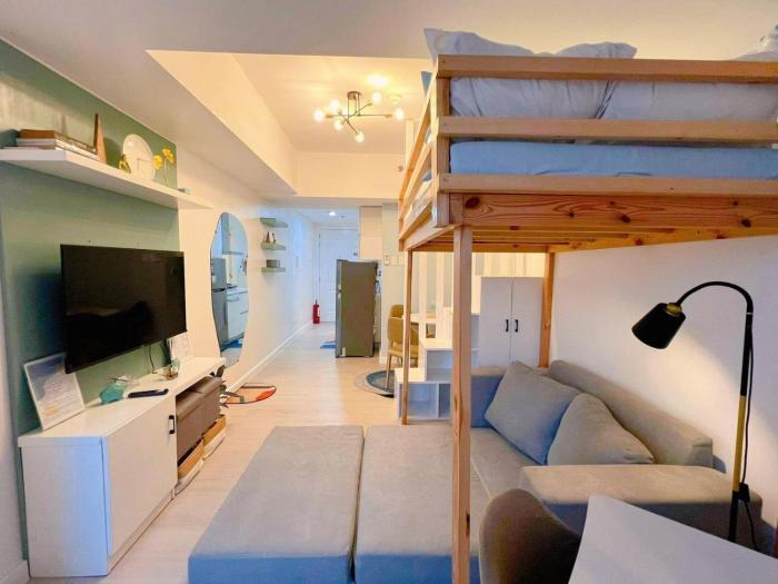 GBUs Studio with Balcony at Azure North Pampanga