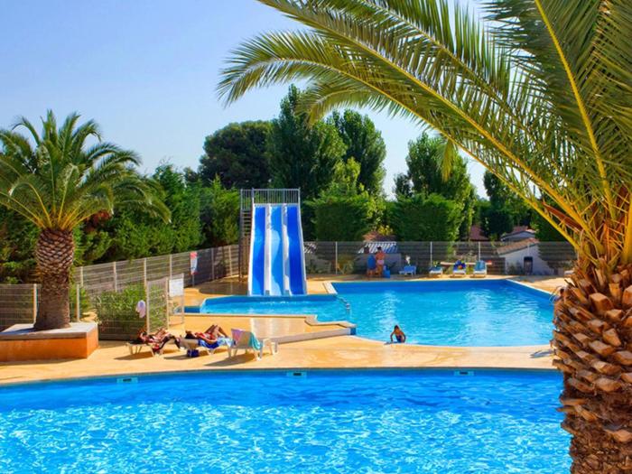 Mobile Home tout confort climatisé 4 à 6 personnes Camping Les Salins de la Gardiole ancien camping de LEurope à Vic La Gardiole