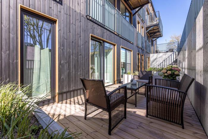 Nauji Apartamentai Su Terasa Tik 300 Metrų Iki Jūros Palangos Centre Smilčių Gatvėje