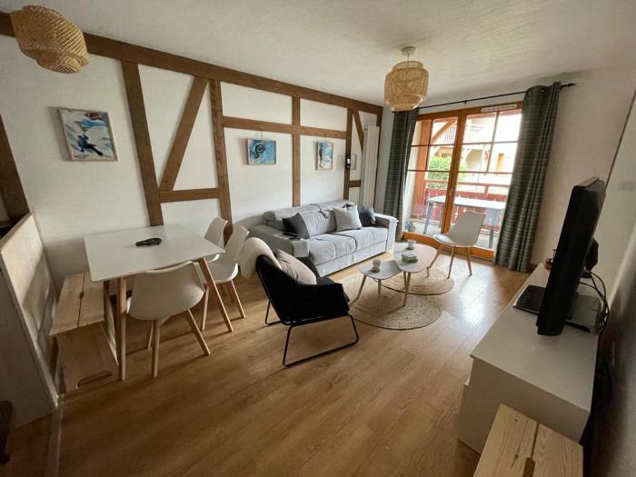 Appartement Rés Cami Real, T2 cabine, 5 personnes, piscine intérieure