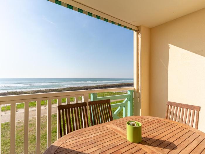 Mimizan Plage: Appt pour 4 avec Parking et Accès Direct à la Mer - FR-1-50-89