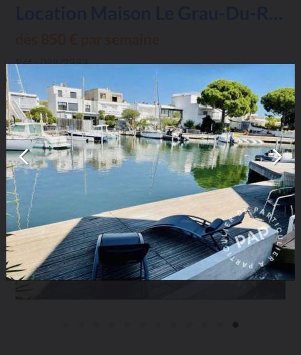 Marina Port Camargue appontement bateau