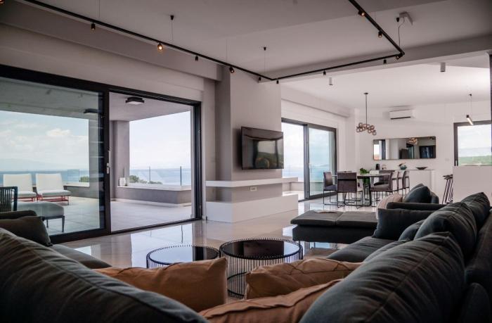 Luxury Penthouse Mia with panoramic sea view