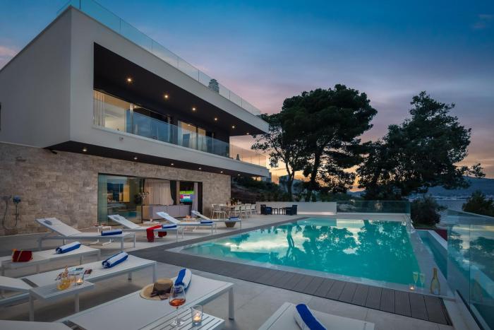 Beachfront Villa Milka with Pool