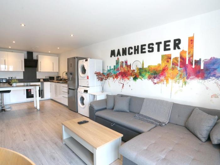 OpenPlan Stylish Flat - 10mins to Man Oxford Rd - Pass the Keys