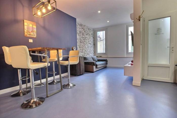 Cosy dAzur T2 centre historique-vieux port