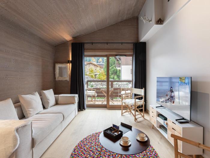 Charmant Appartement à Rochebrune, Megève - Résidence avec Piscine, Sauna, Hammam et Salle de Sport - FR-1-569-30