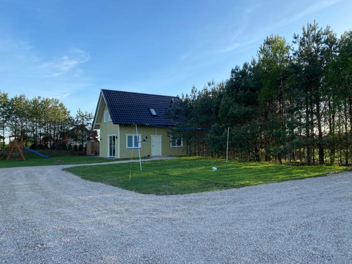 KASZUBY Oliwkowy domek Niesiołowice na Kaszubach Balia z Jacuzzi Jeziora lasy