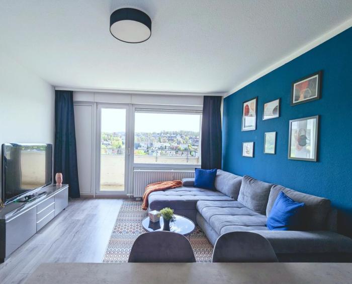 Modern flat with elevatorbalconyparking