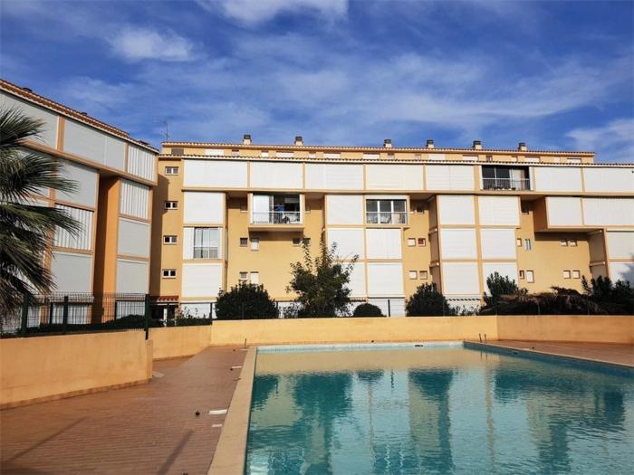 Appartement T2 à Argelès-sur-Mer - Proche plage, parking privé, loggia sud, 4 couchages - FR-1-388-4