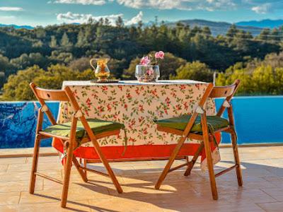 Stone house with private infinity pool