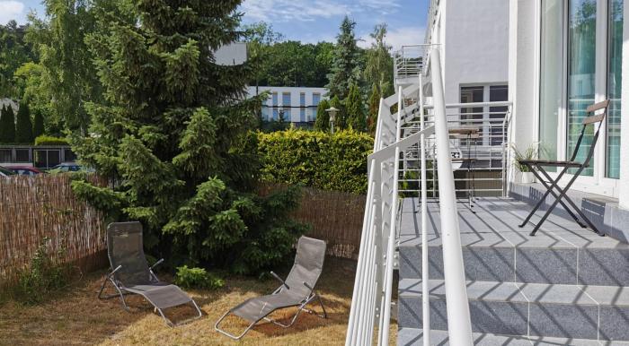 Bernadowska Lu Apartament parking ogródek balkon, 800m plaża